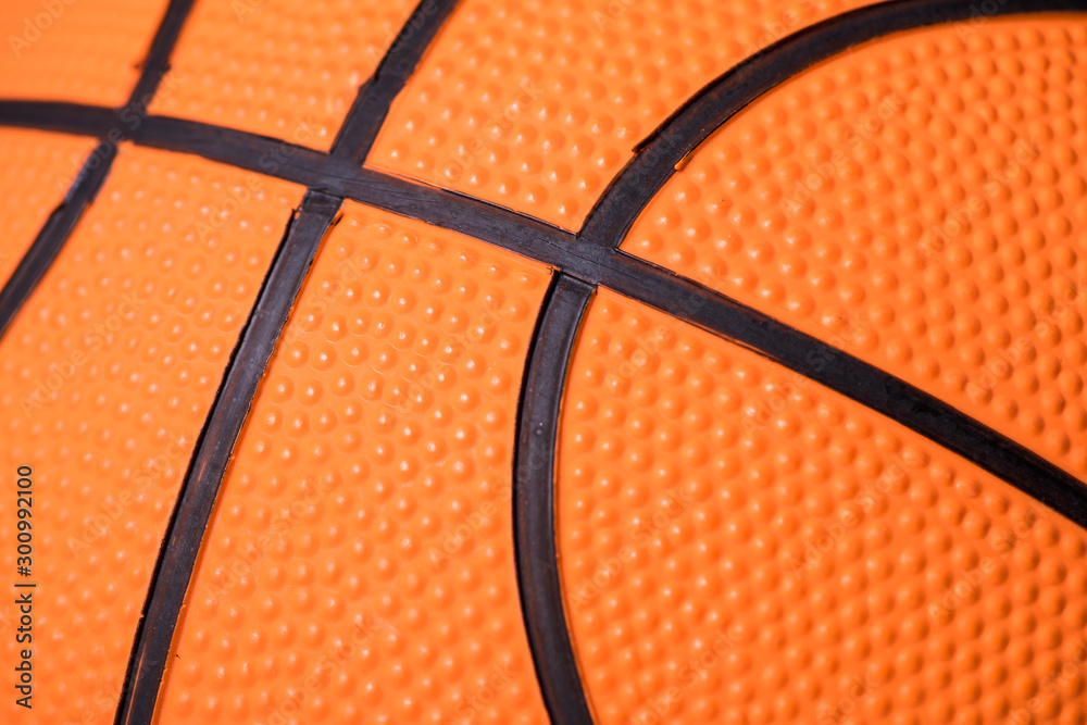 Basketball ball detail leather texture background