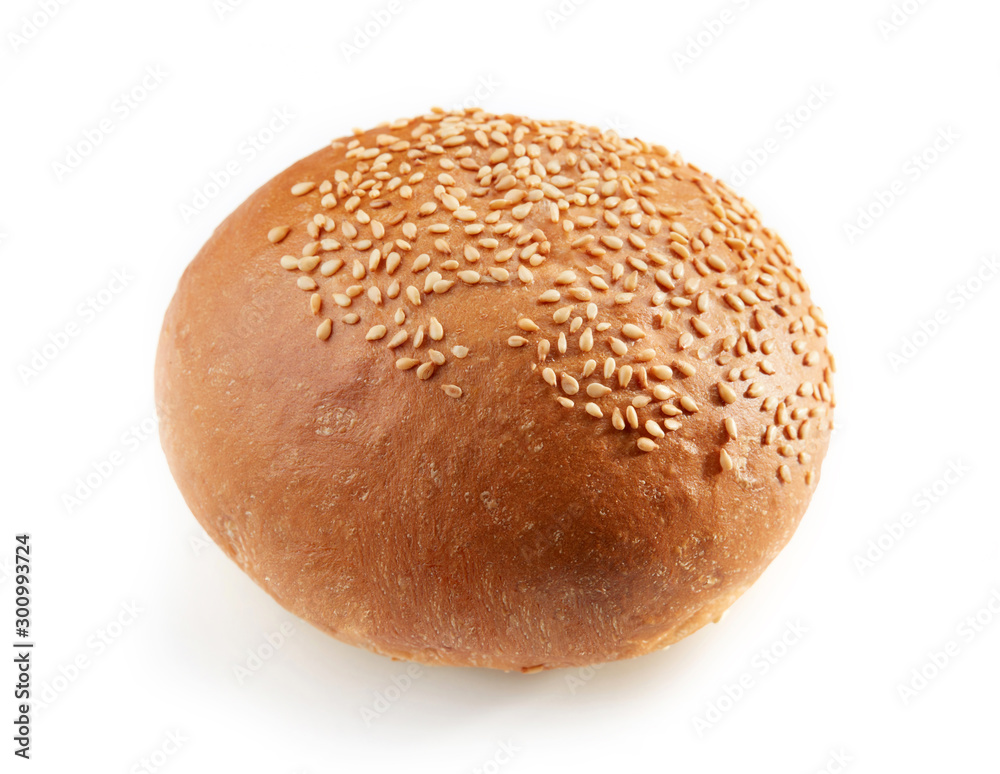 bread bun with sesame seeds