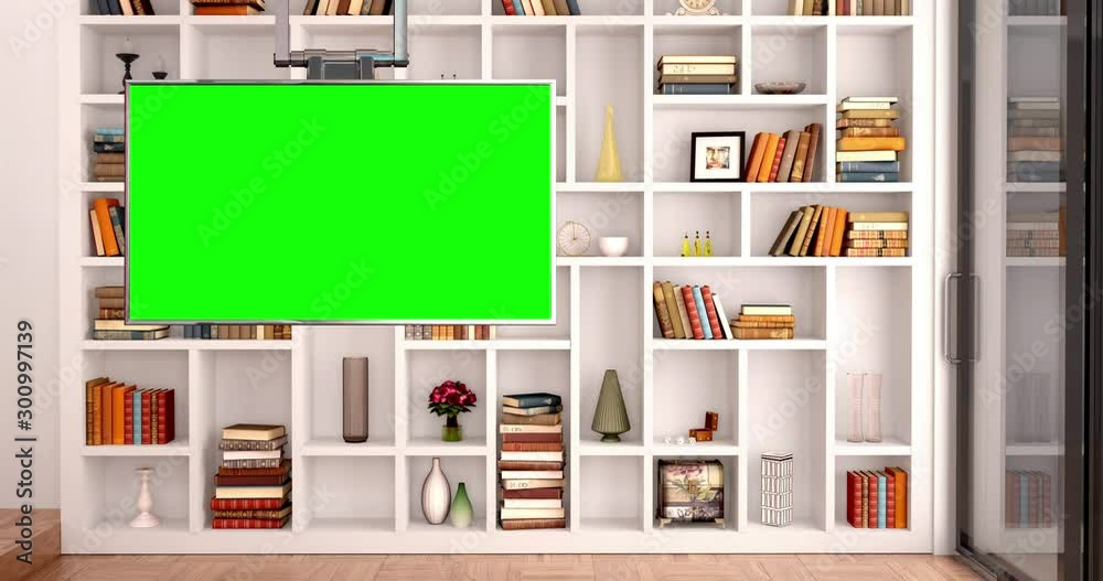 Virtual Library Educational Virtual Set Background for Virtual Sets and Green Screen Video Productions Virtual Library Educational Virtual Set Background for Virtual Sets and Green Screen Video Productions