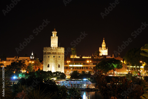 Sevilla in the night