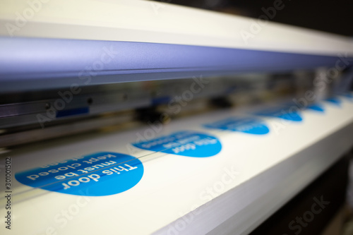 Wide-format inkjet printer photo