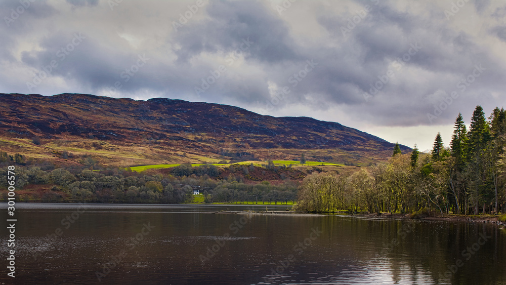 Landscapes from the Higlands. Loch Ness