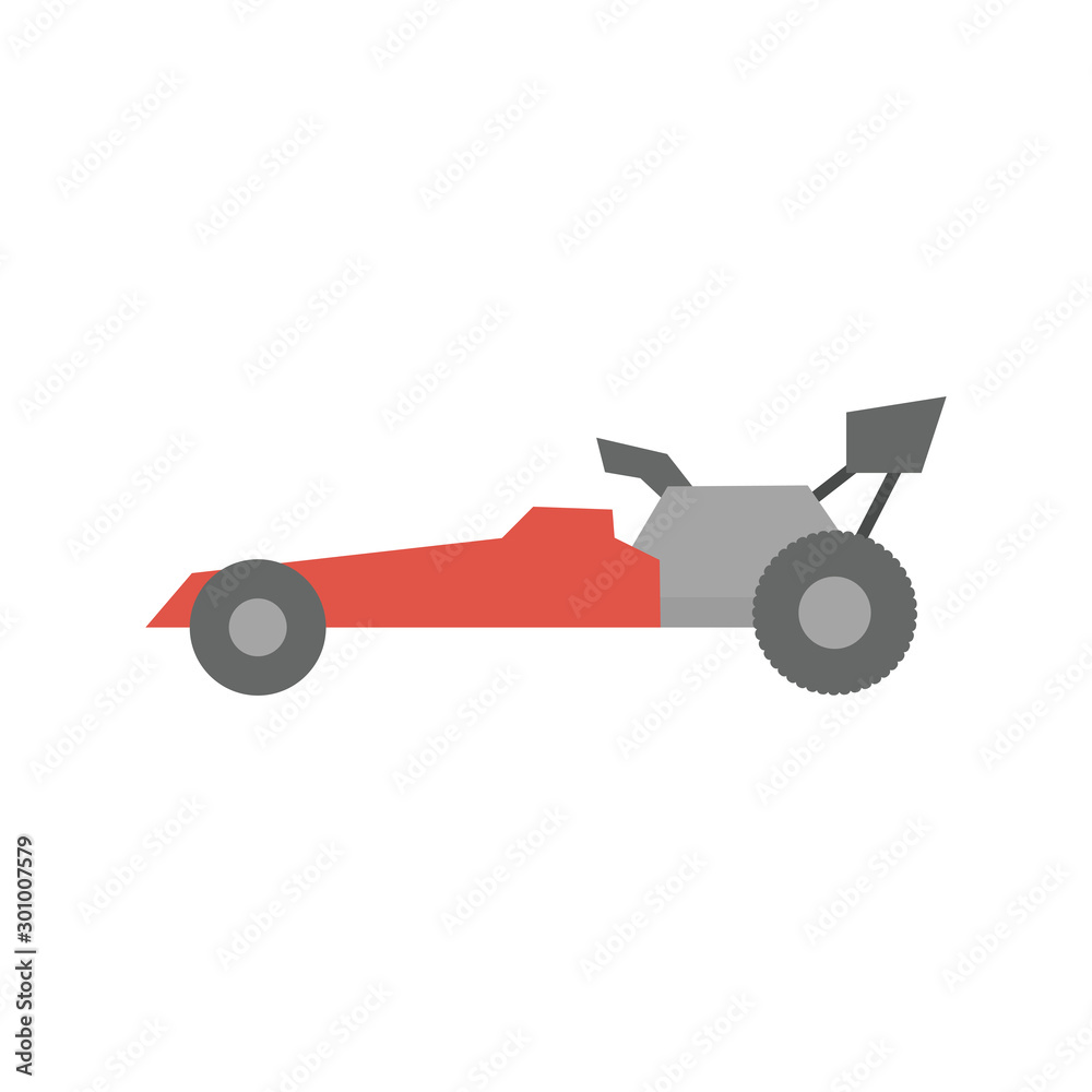 Isolated car icon flat design