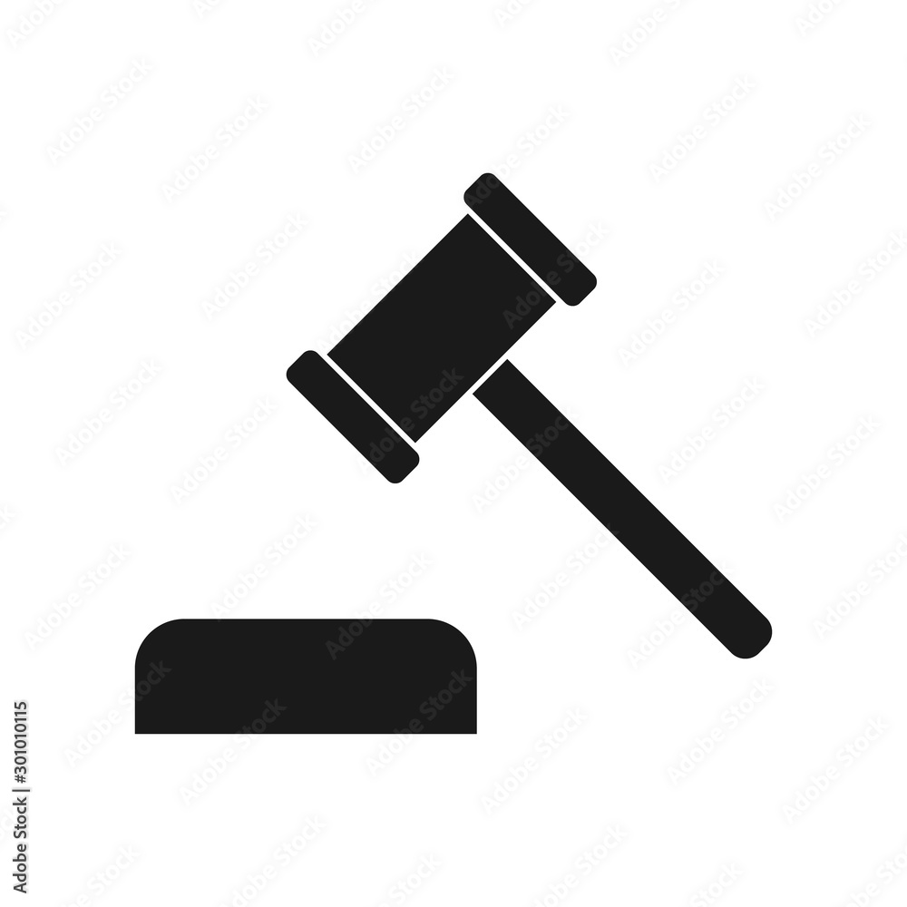 Gavel icon. Judge or Auction Hammer icon. Law symbol, judiciary sign, judge hearing symbol for modern mobile and web concept. Gavel icon. Judge or Auction Hammer icon. Law symbol, judiciary sign, judge hearing symbol for modern mobile and web concept.