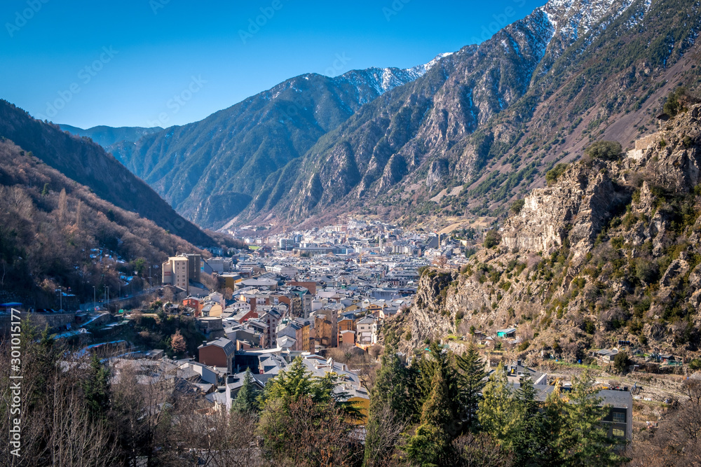 Andorra-la-Vella - a capital of Andorra