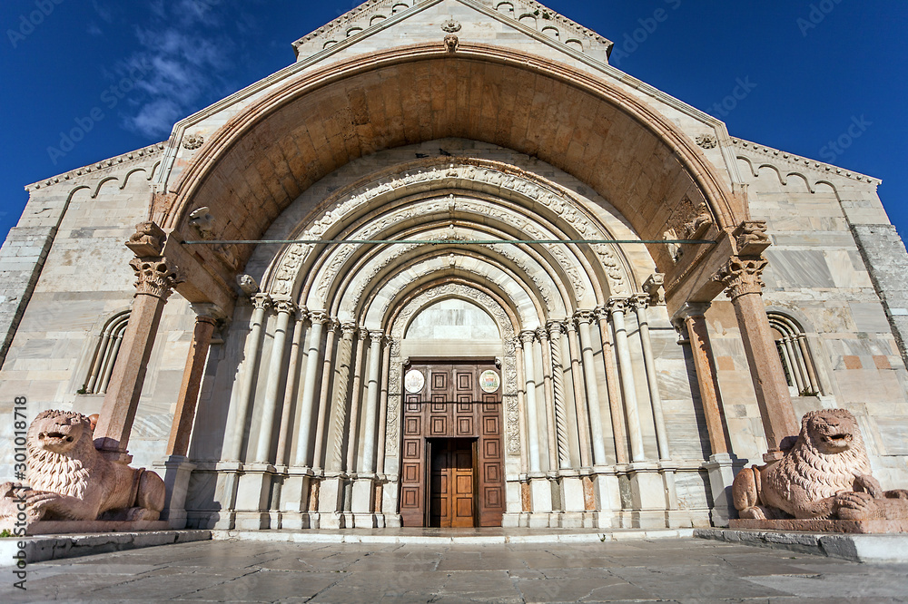 At the Duomo Cathedral San Ciriaco in Ancona Marche Italy