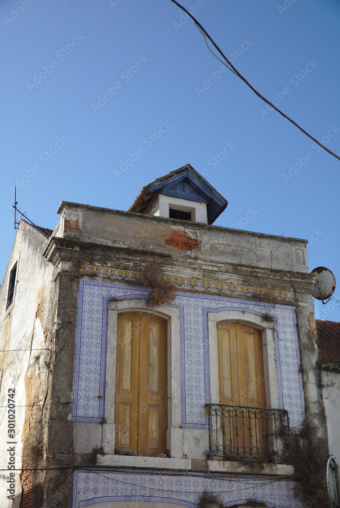 NB__7752 Nice facade on old deteriorated house NB__7752 Nice facade on old deteriorated house