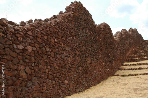 ancient ruins of sacred piquiyacta valley of the incas peru