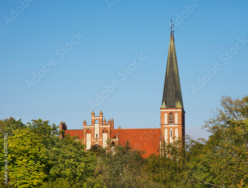 Church of Blessed Virgin Mary - Queen of Poland and St. Archangel Michael in Olsztyn. Poland