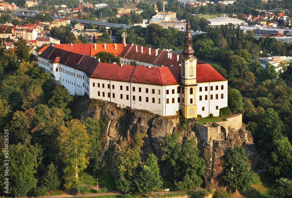 Decin Castle. Czech Republic