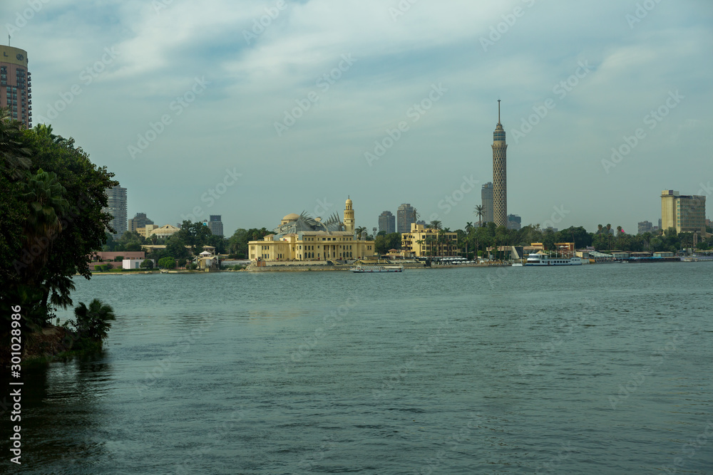 Vistas de las calles y ciudad de El Cairo