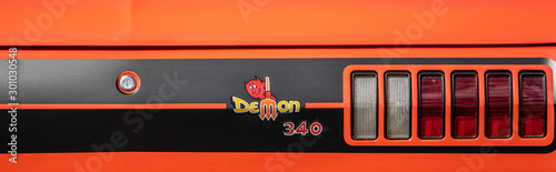 Demon 340 Car Badging