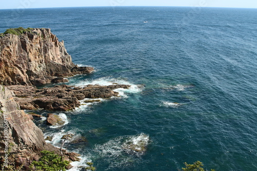 Ocean view from the cliff in Shirahama © Natalia