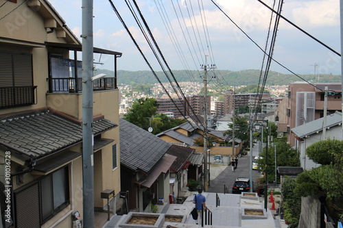 Street view in Ikoma, Japan photo