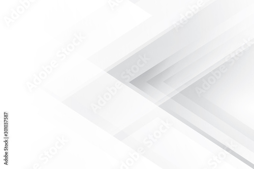 Abstract geometric white and gray color background. Vector  illustration.