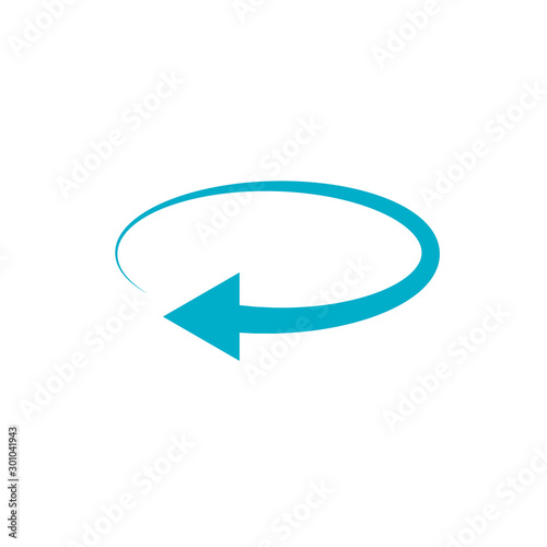 Free Download Isolated blue arrow icon vector design - GFXLoad