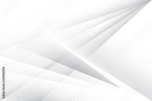 Abstract geometric white and gray color background. Vector, illustration.