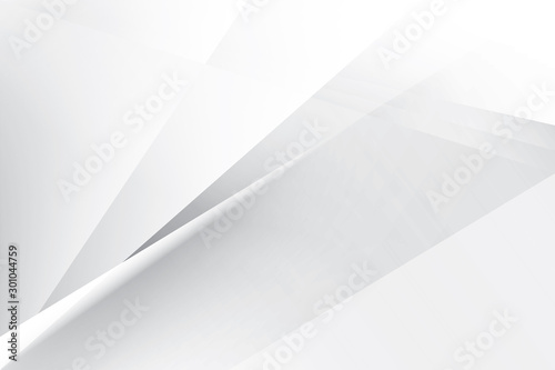 Abstract geometric white and gray color background. Vector, illustration.