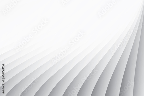 Abstract geometric white and gray color background. Vector, illustration.