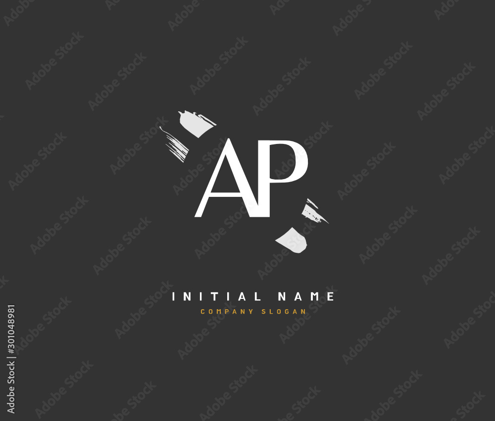 A P AP Beauty vector initial logo, handwriting logo of initial signature, wedding, fashion, jewerly, boutique, floral and botanical with creative template for any company or business. A P AP Beauty vector initial logo, handwriting logo of initial signature, wedding, fashion, jewerly, boutique, floral and botanical with creative template for any company or business.