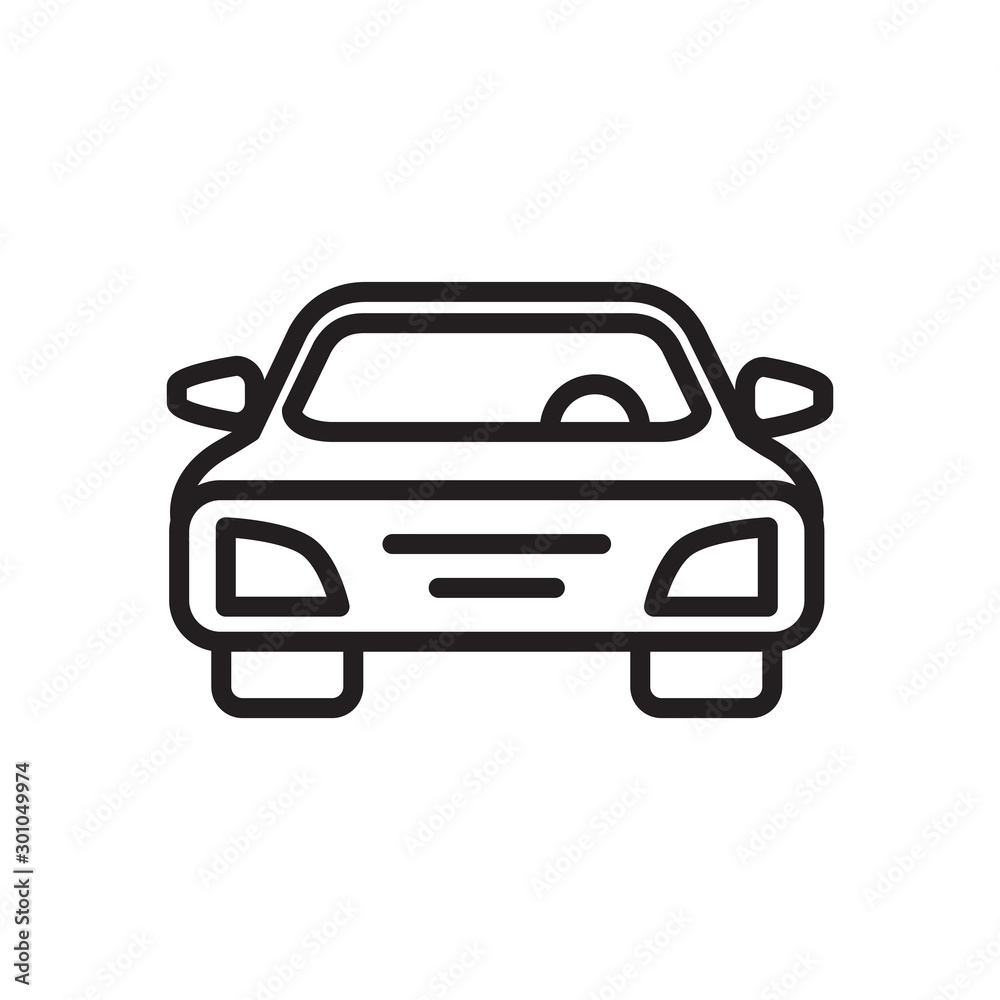 Car Icon Vector Design Template