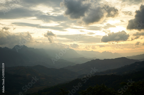 Vietnam sunset