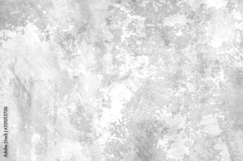 Concrete wall white color for background. Old grunge textures with scratches and cracks. White painted cement wall texture.