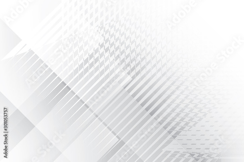 Abstract geometric white and gray color background. Vector, illustration.