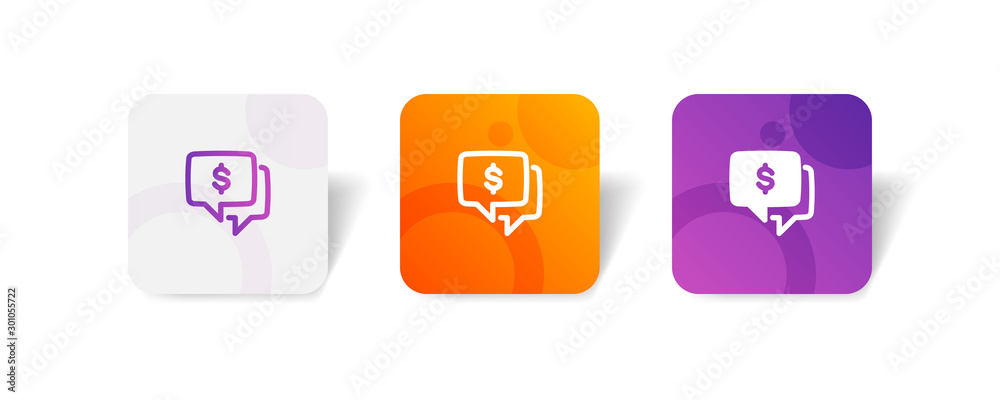 bank customer service round icon in outline and solid style with colorful smooth gradient background, suitable for mobile and web UI, app button, infographic, etc bank customer service round icon in outline and solid style with colorful smooth gradient background, suitable for mobile and web UI, app button, infographic, etc