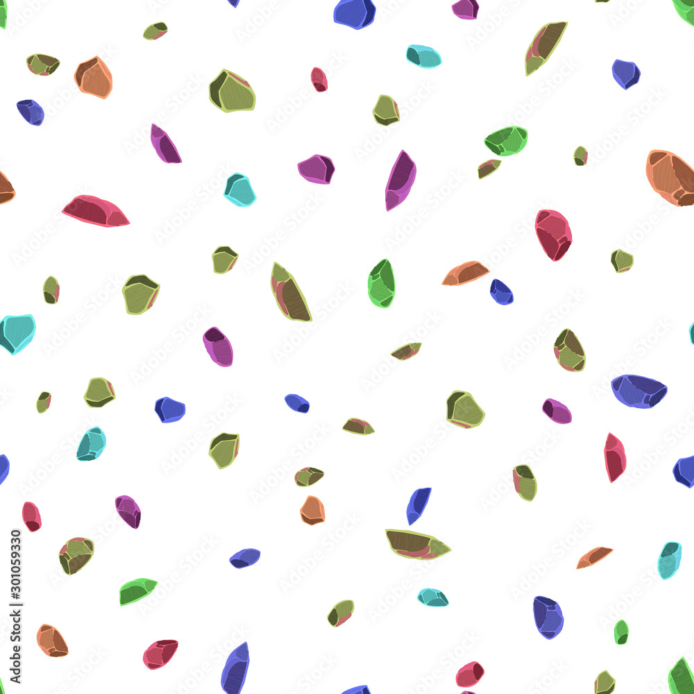 Multicolor precious stones. Multicolor precious stones.