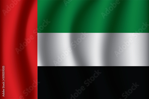 Flag of United Arab Emirates. United Arab Emirates Icon vector illustration eps10. Free Download Flag of United Arab Emirates. United Arab Emirates Icon vector illustration eps10. - GFXLoad