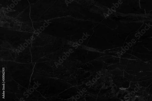 Black marble natural pattern for background, abstract black and white © nongpriya
