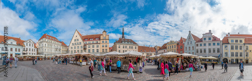 historic center of the old city of Tallinn.