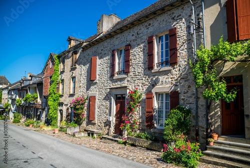Fototapeta Naklejka Na Ścianę i Meble -  Najac, Aveyron, Occitanie, France.