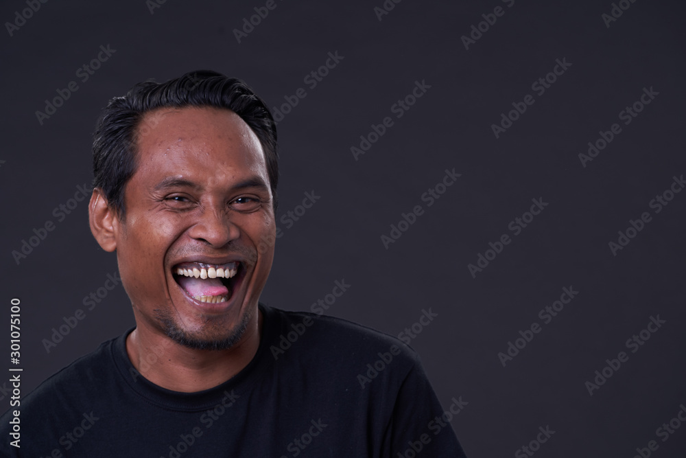 A Man With Happy Face A Man With Happy Face