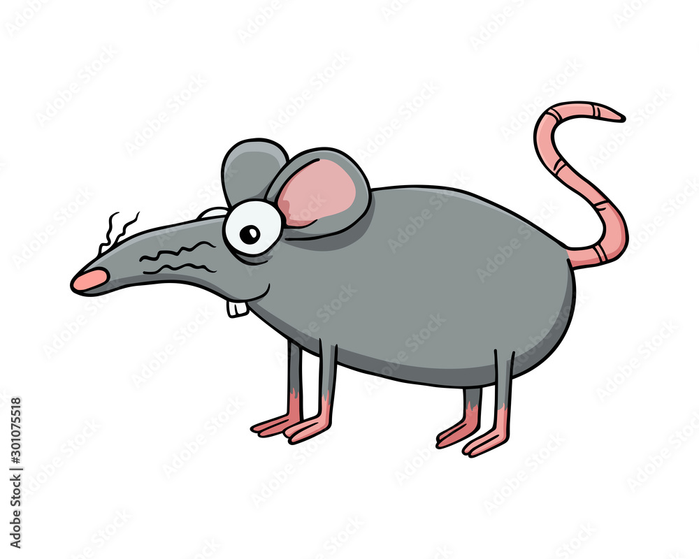 Cartoon Vector Illustration For Children Mouse Rat King Isolated On A White  Background Stock Illustration - Download Image Now - iStock