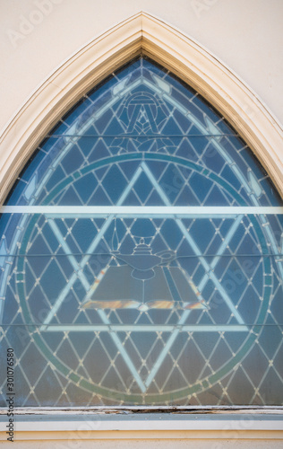 Church Windows at Colonel Allensworth State Historic Park photo