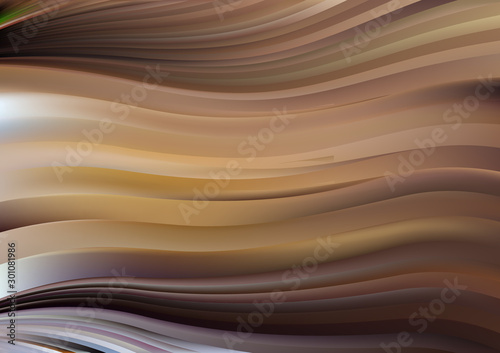 Wave Creative Background vector image design
