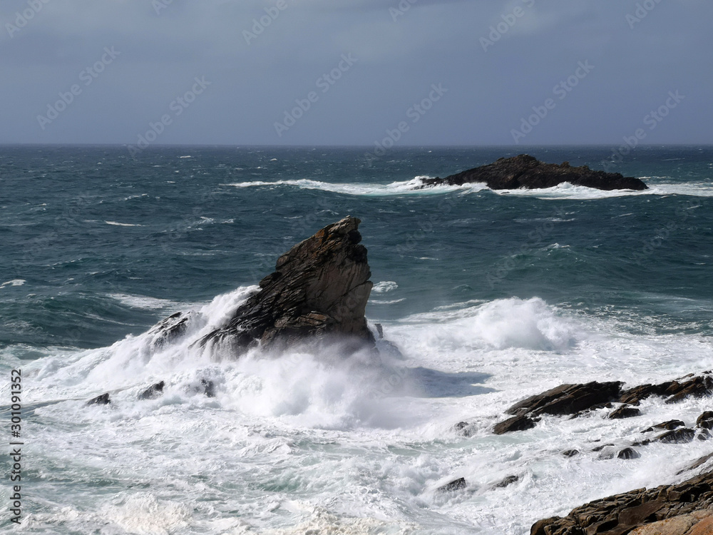 Bretagne - côte sauvage de la presqu'île de quiberon