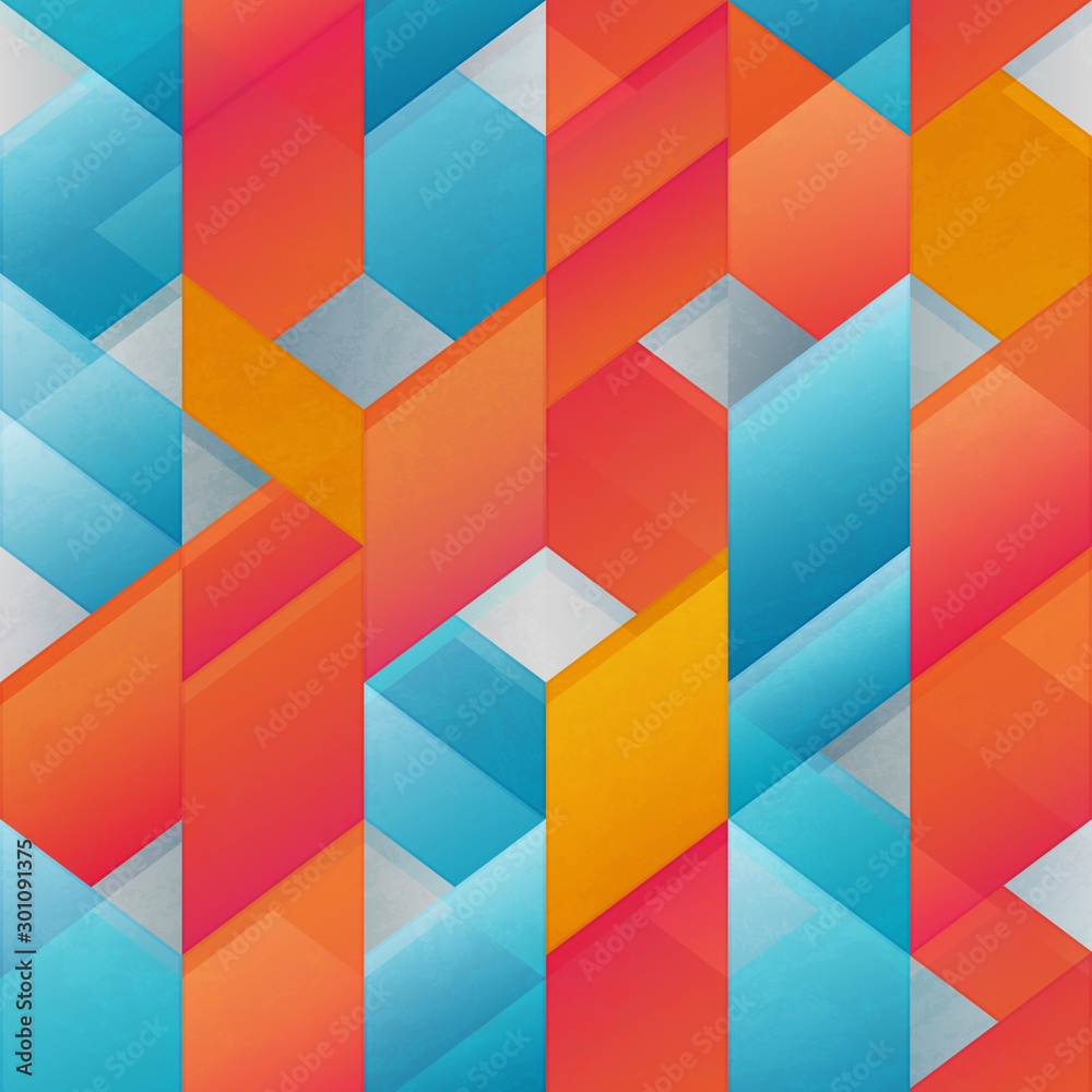 Retro mosaic pattern Retro mosaic pattern
