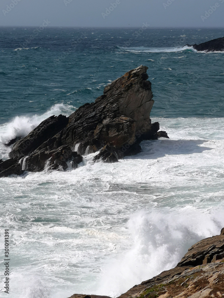 Bretagne - côte sauvage de la presqu'île de quiberon