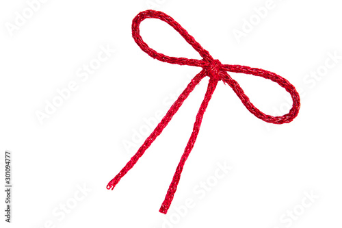 Christmas Ornaments isolated on a white background.
