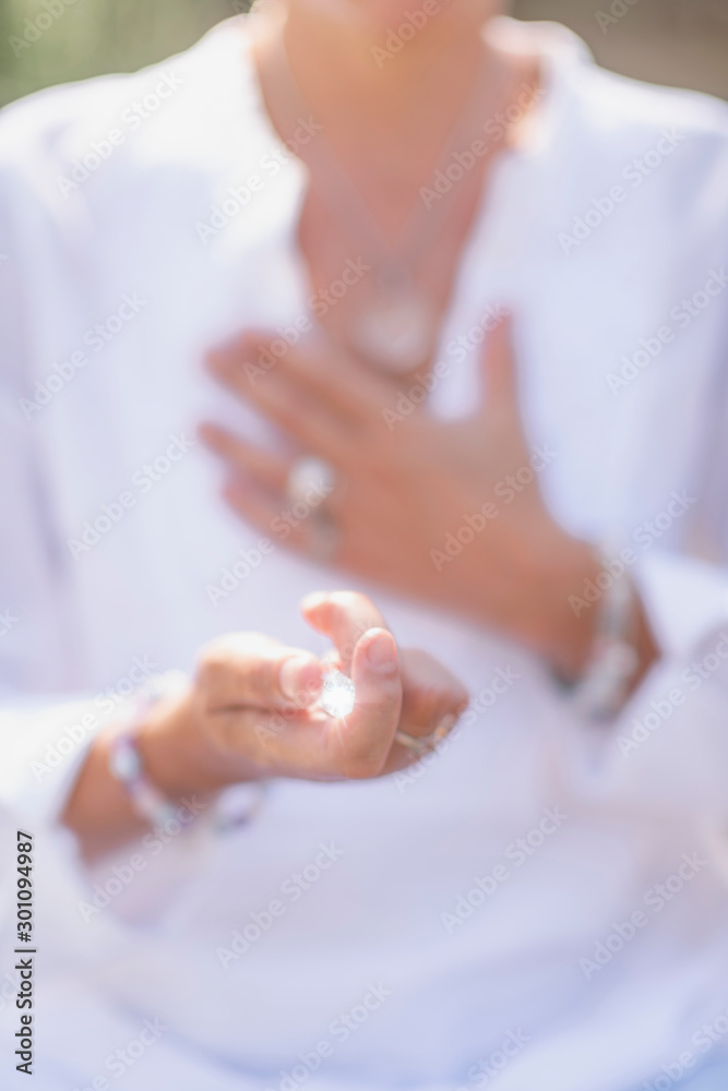 Increasing Positive Energy with Crystal, Practicing Mindfulness