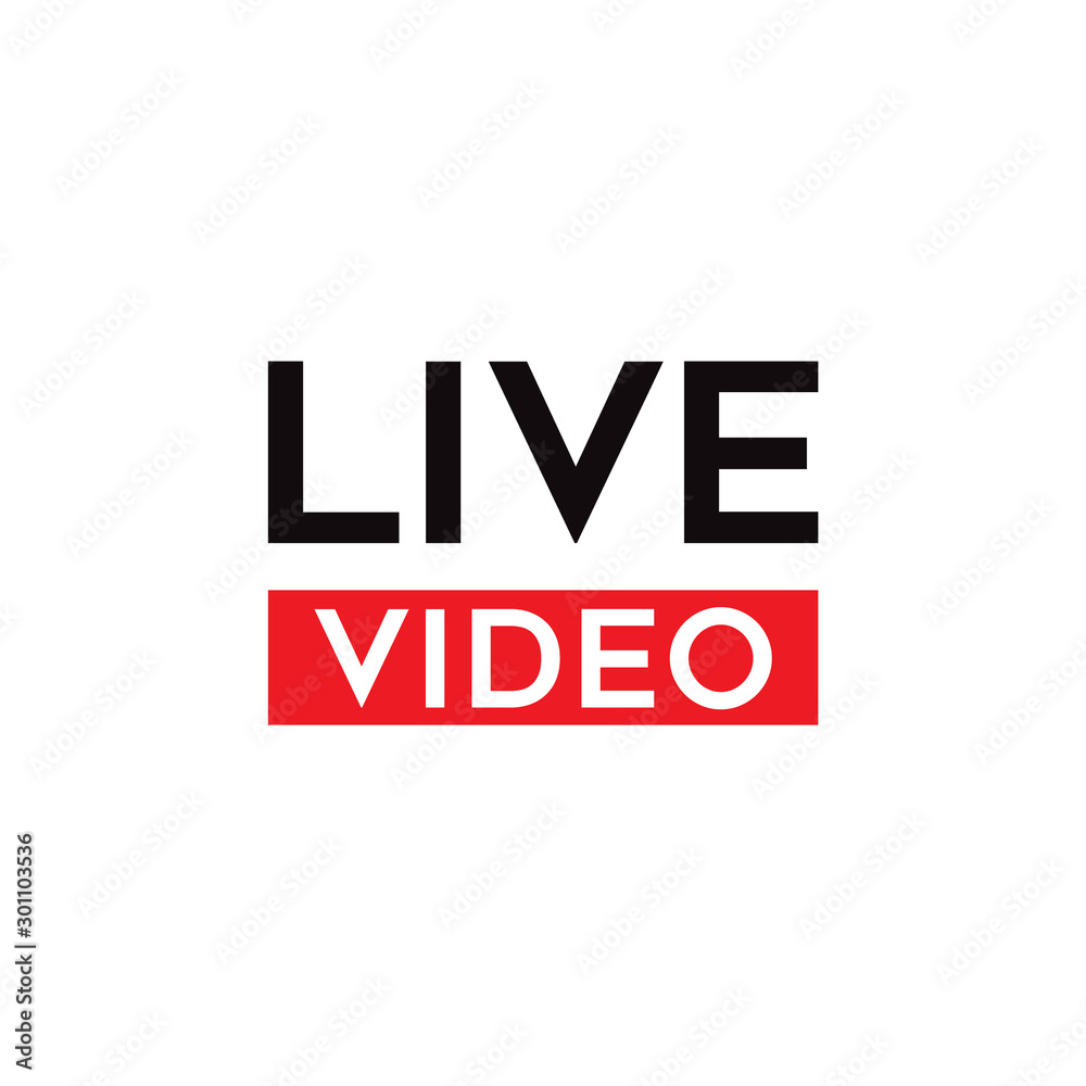 LIVE video icon.