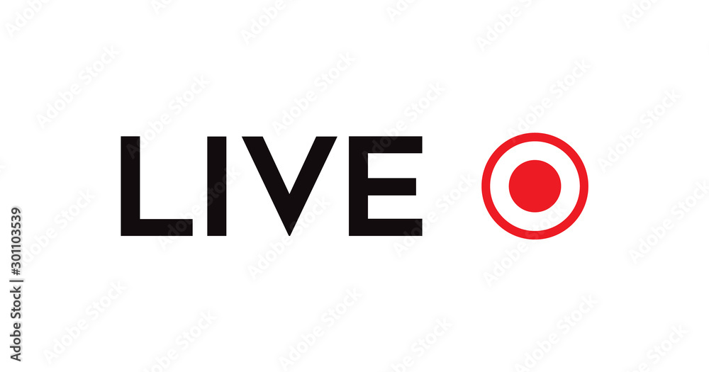 LIVE video icon.