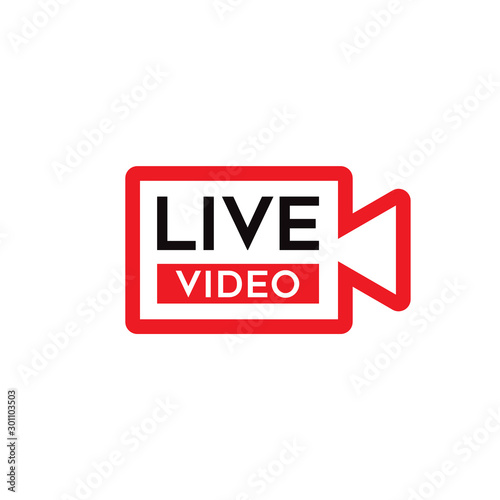 LIVE video icon.