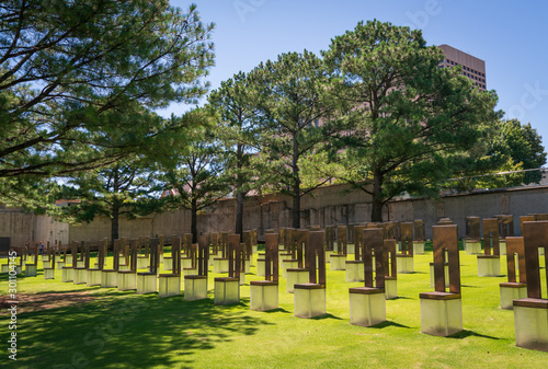 Monuments at Oklahoma City National Memorial photo