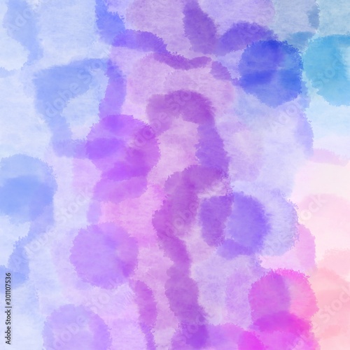 abstract round sparkle plum, lavender blue and medium orchid background with space for text or image © Eigens