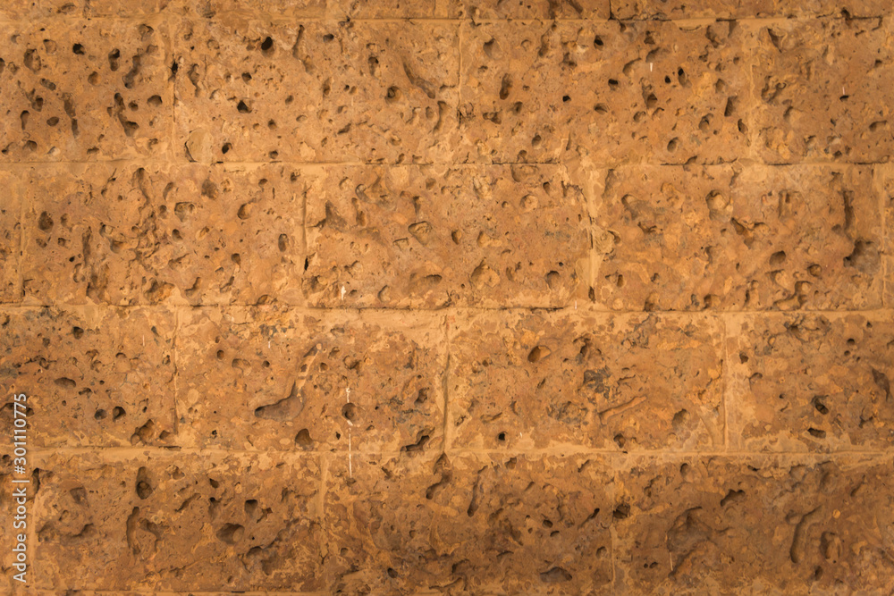 Obraz premium Grunge background with old stucco wall texture of color.Texture, wall, concrete, it can be used as a background. Wall fragment with scratches and cracks.