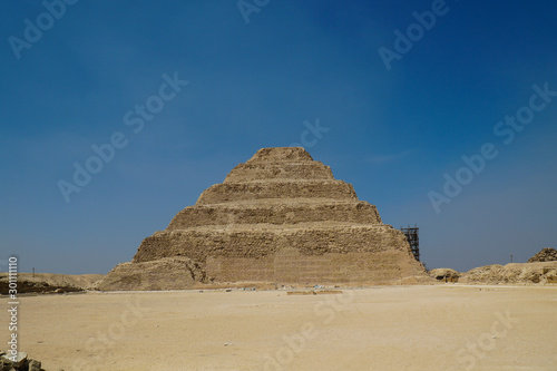 Sakara Pyramid  Giza  Egypt